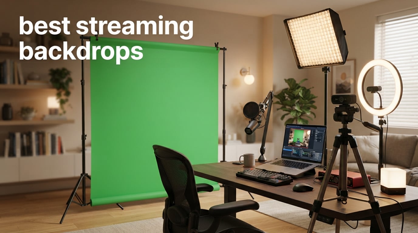 best streaming backdrops