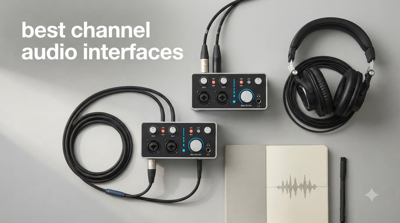 best 2 channel audio interfaces