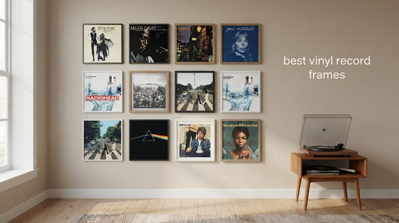 best vinyl record frames