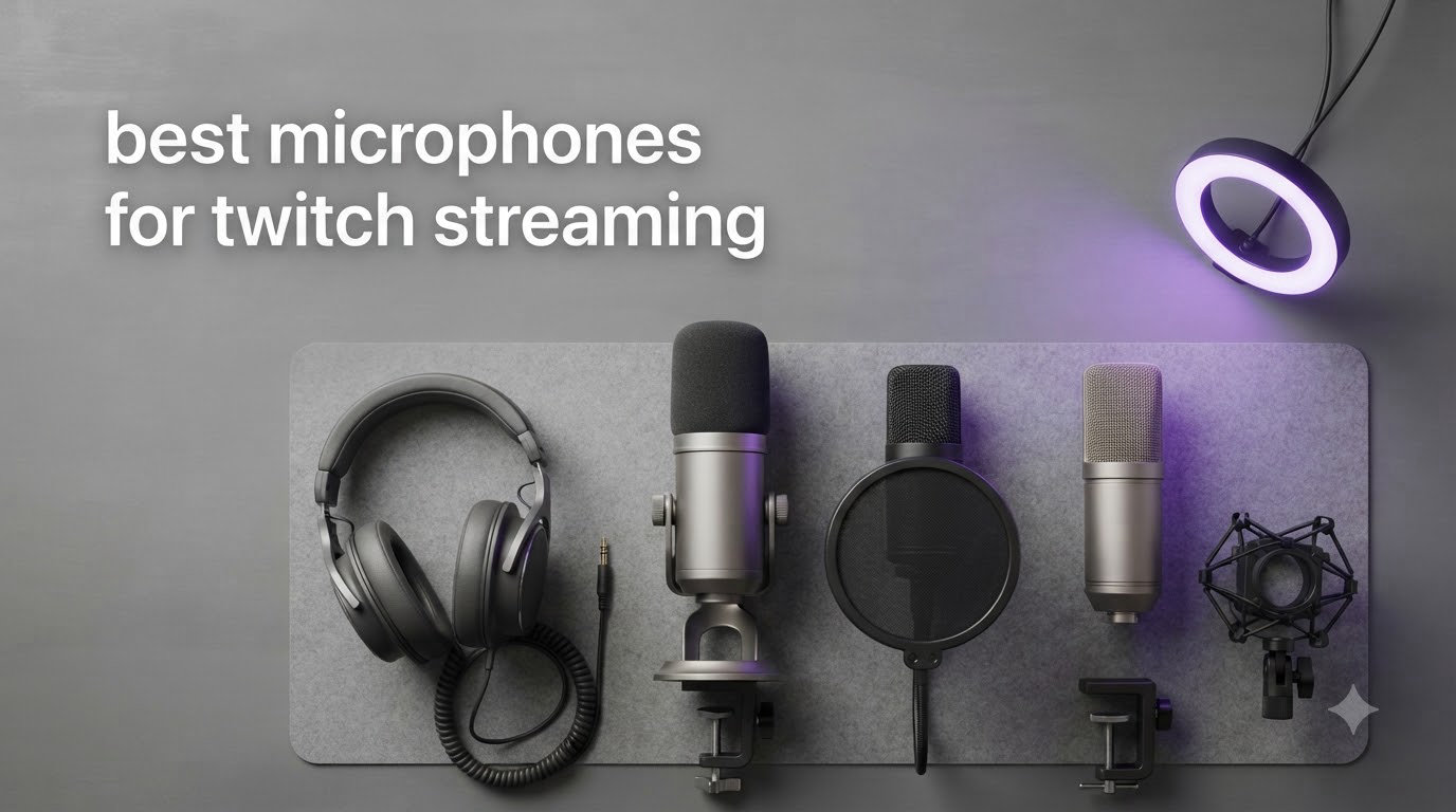 best microphones for twitch streaming