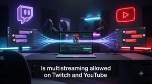 Is multistreaming allowed on Twitch and YouTube