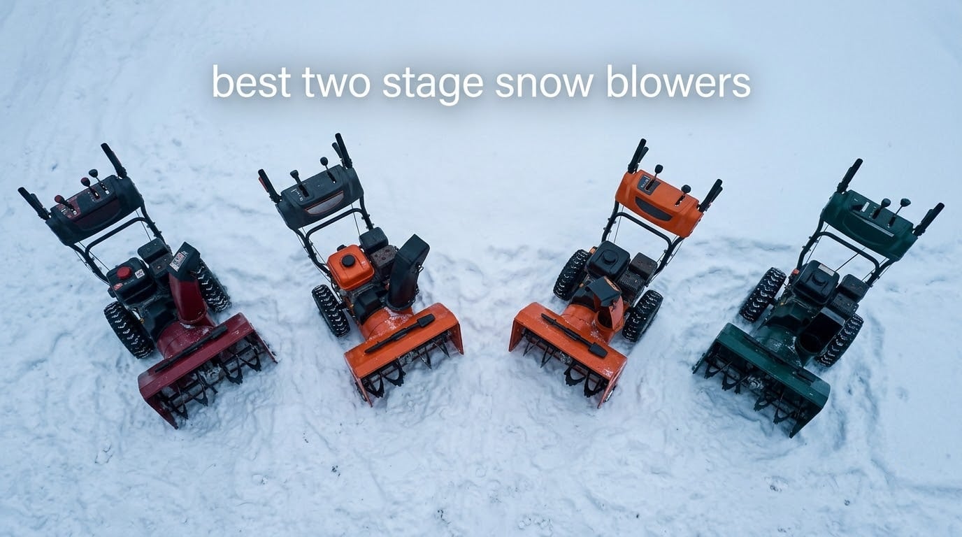 best two stage snow blowers