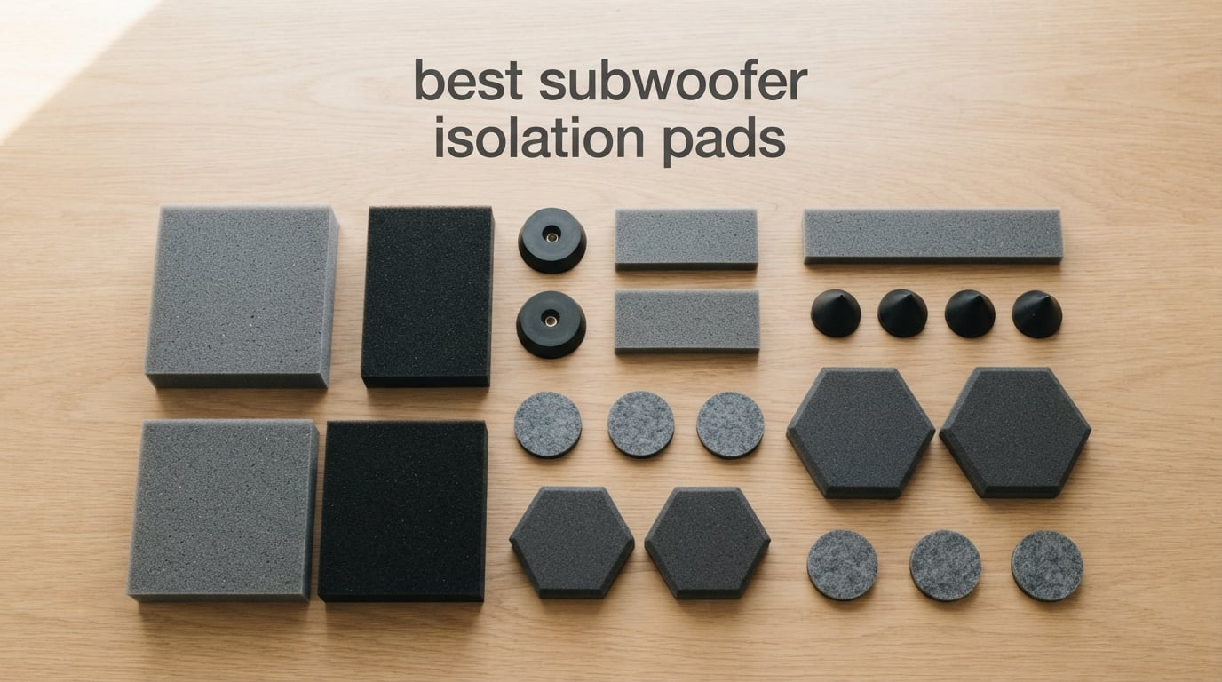 best subwoofer isolation pads