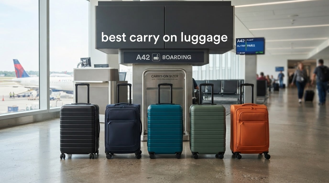 best carry on luggage