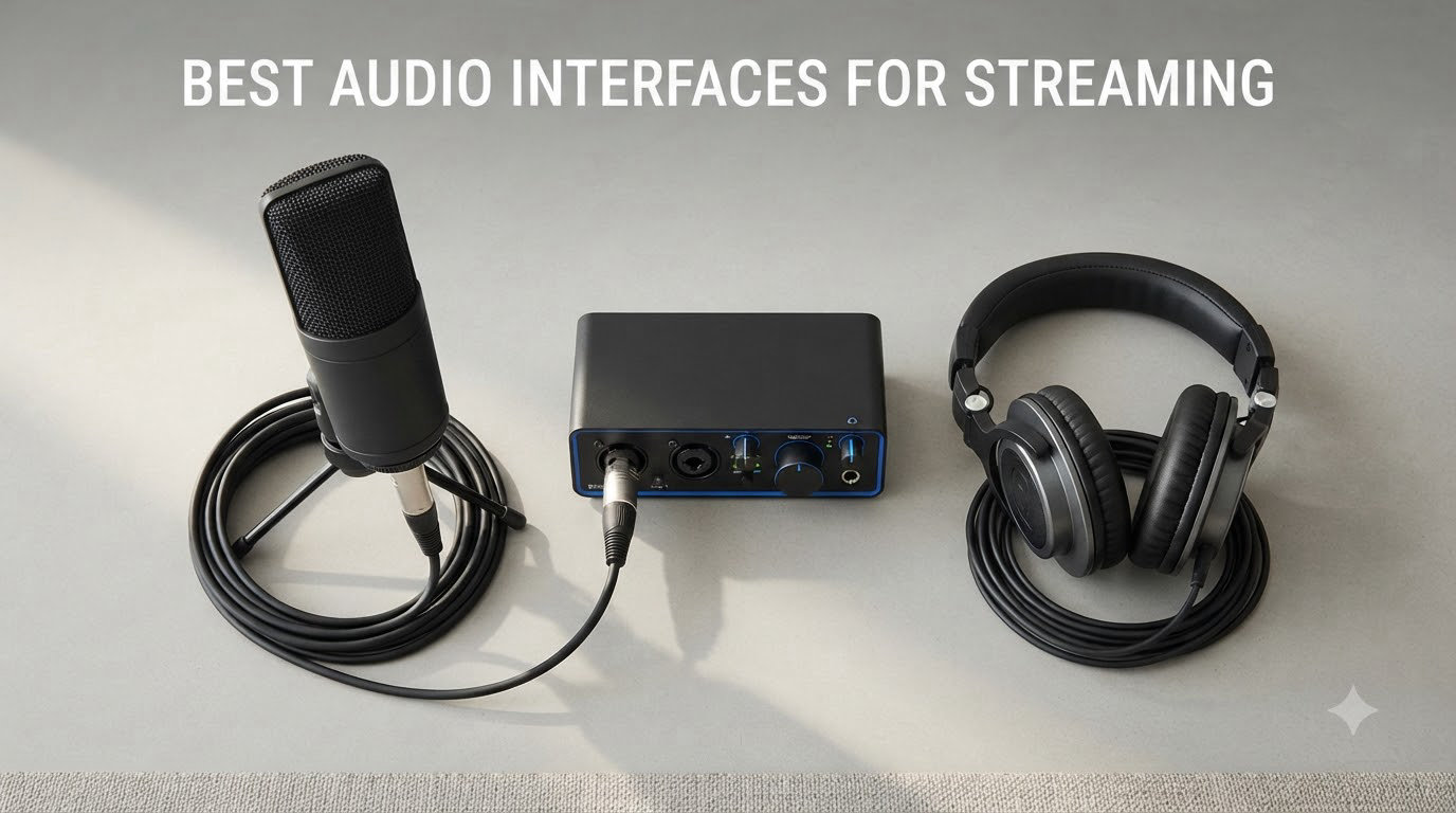 best audio interfaces for streaming