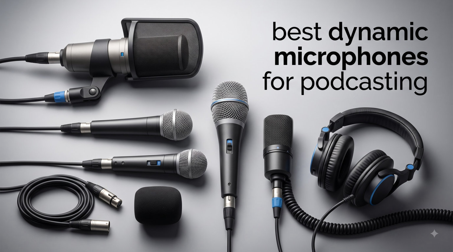 best dynamic microphones for podcasting