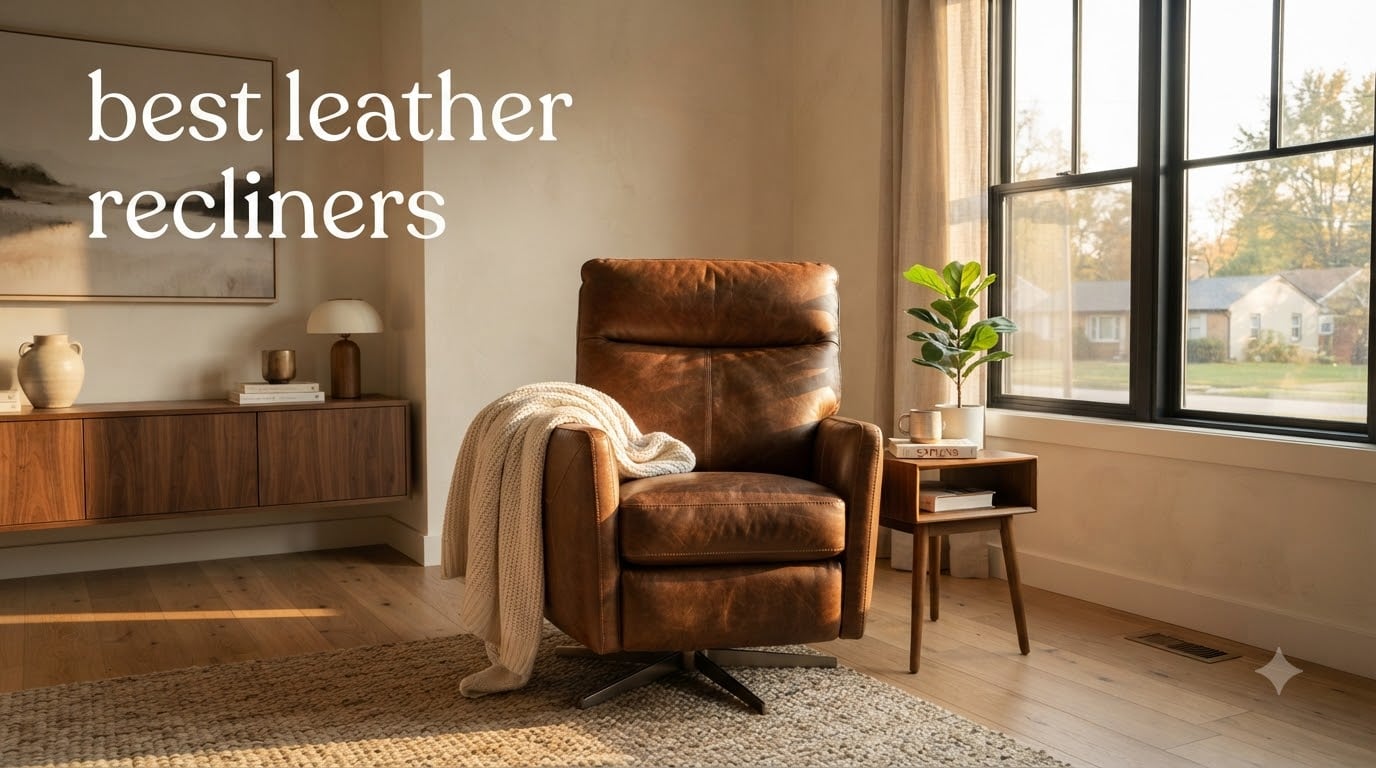 best leather recliners