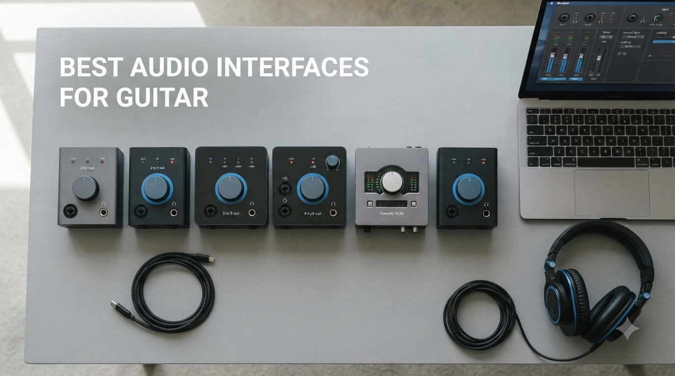 best audio interfaces for guitar