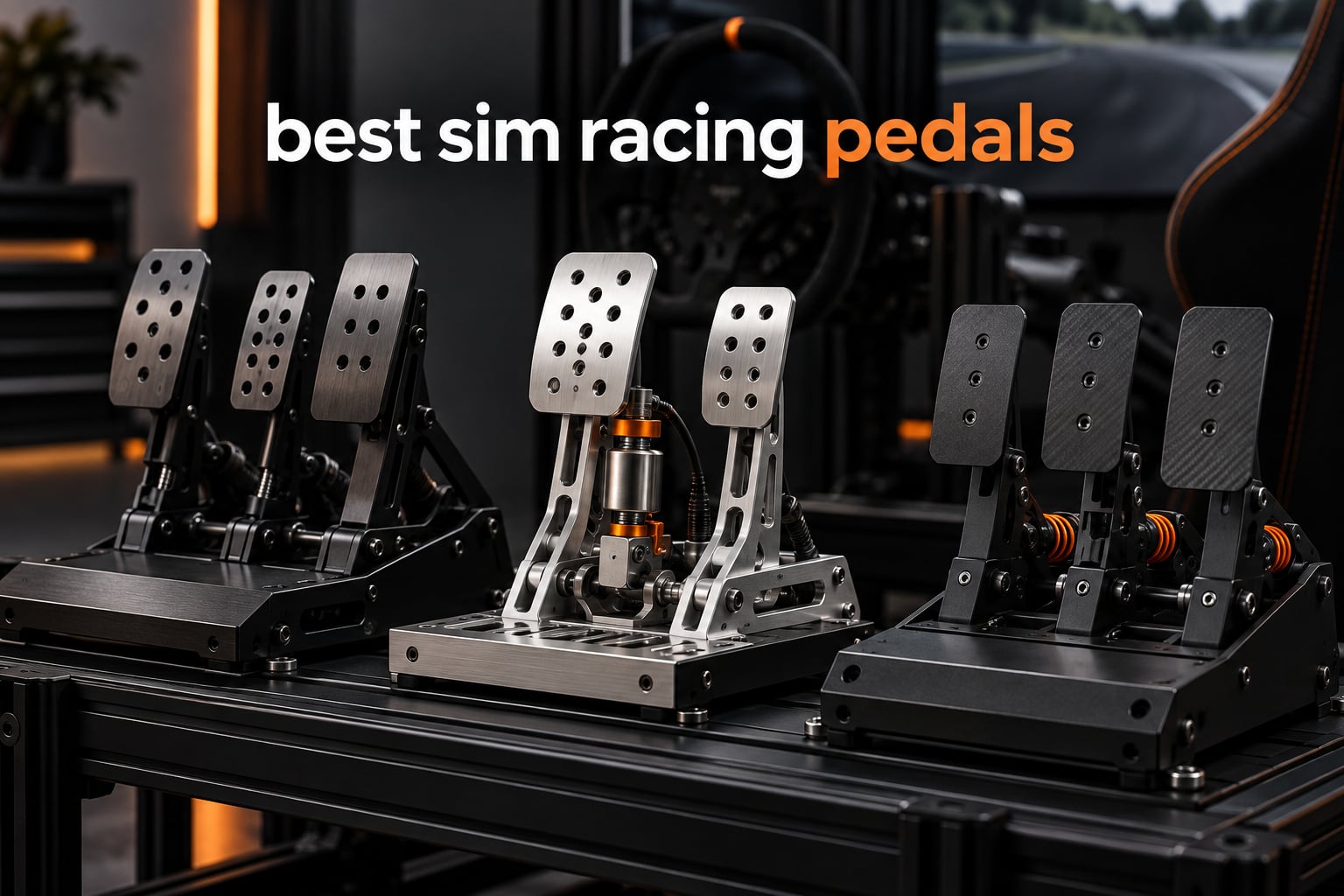 best sim racing pedals