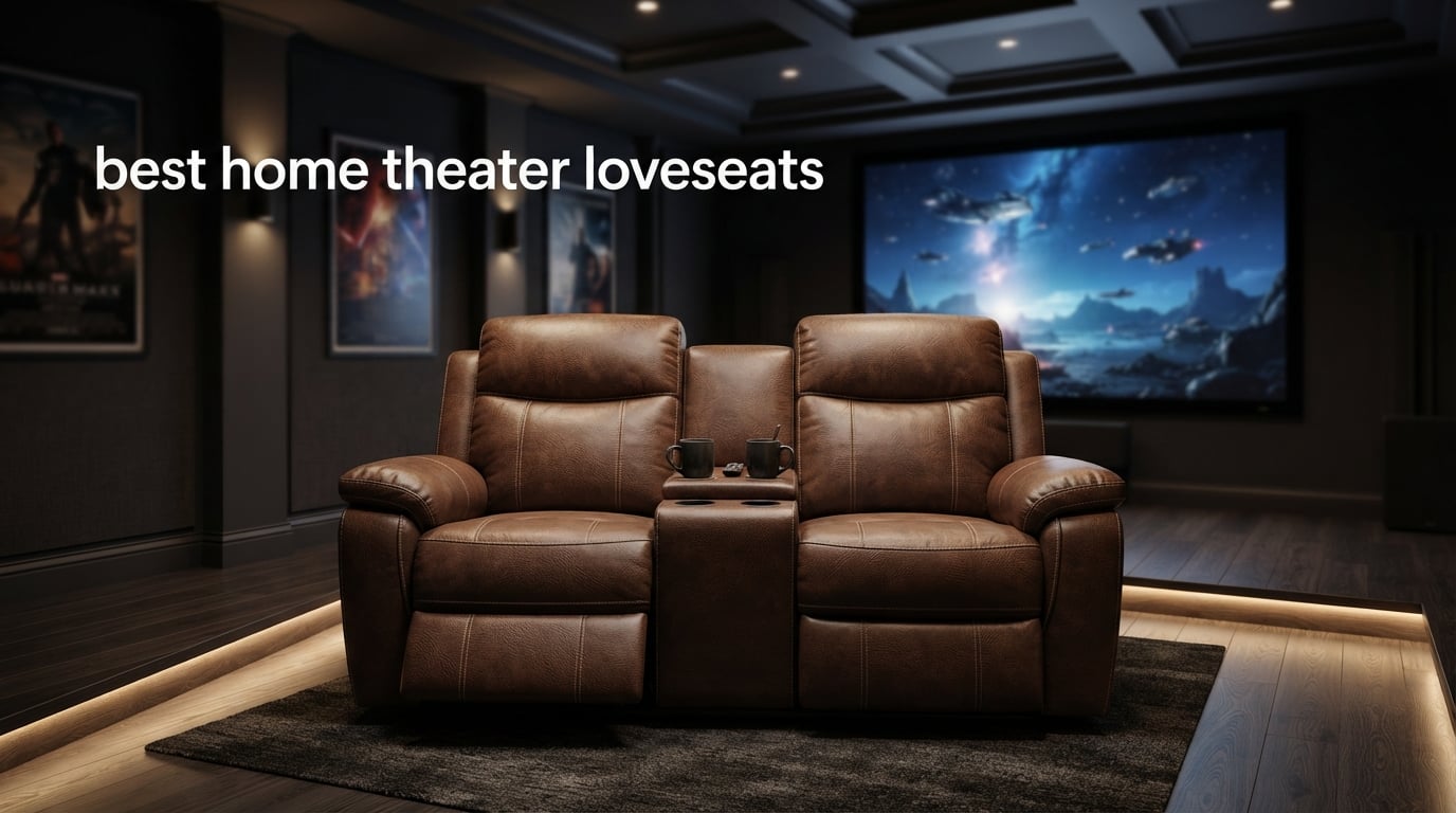 best home theater loveseats