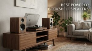 best powered bookshelf speakers