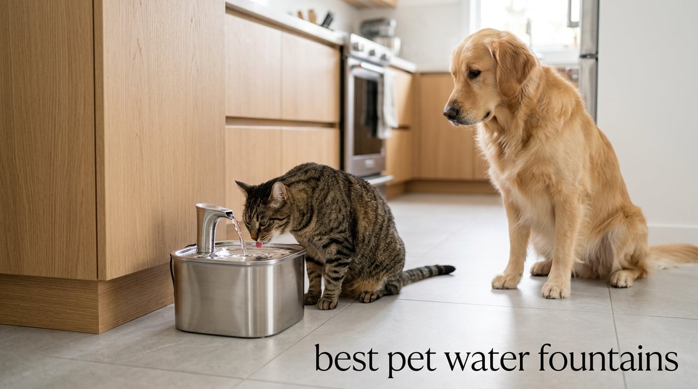 best pet water fountains