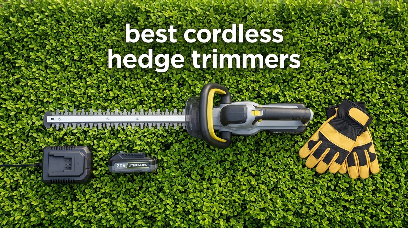 best cordless hedge trimmers