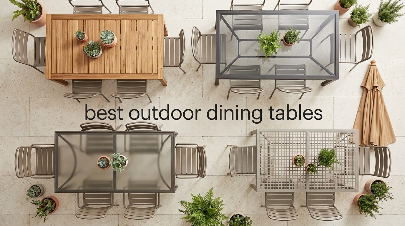 best outdoor dining tables