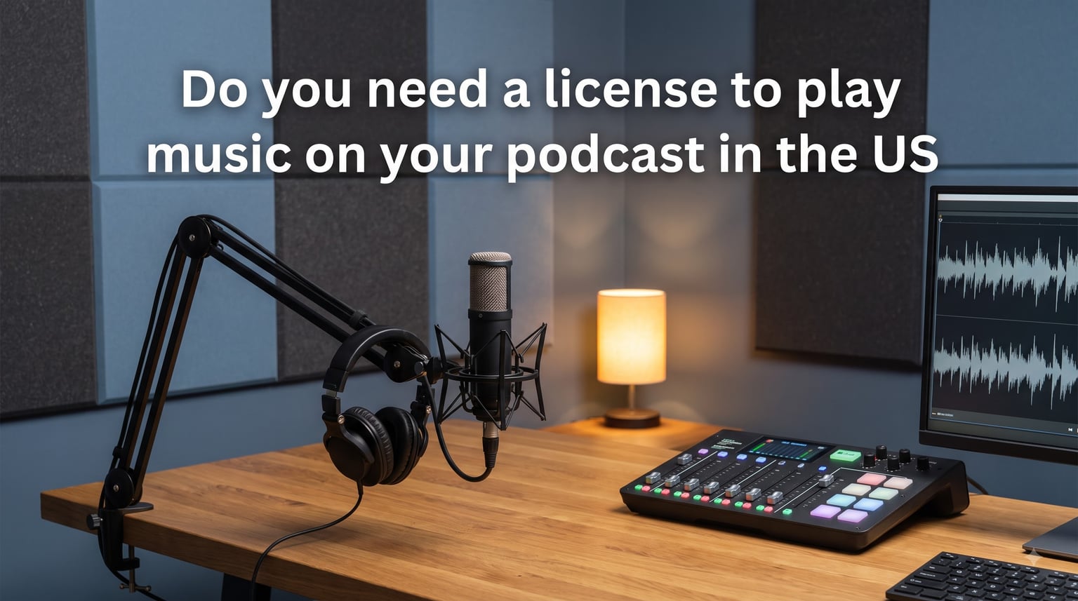 Do you need a license to play music on your podcast in the US