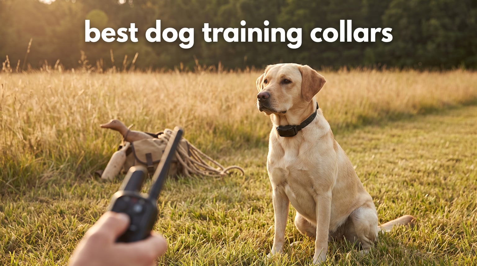 best dog training collars