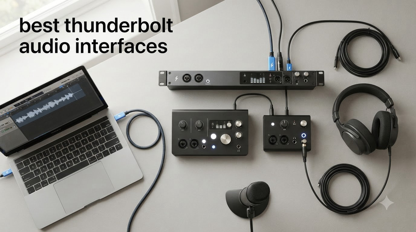 best thunderbolt audio interfaces