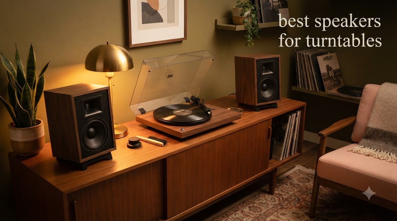 best speakers for turntables