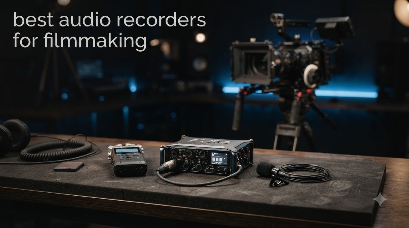 best audio recorders for filmmaking