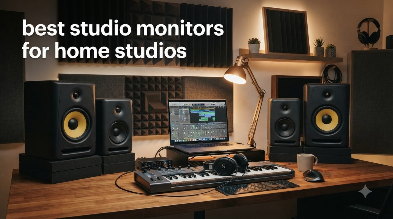best studio monitors for home studios