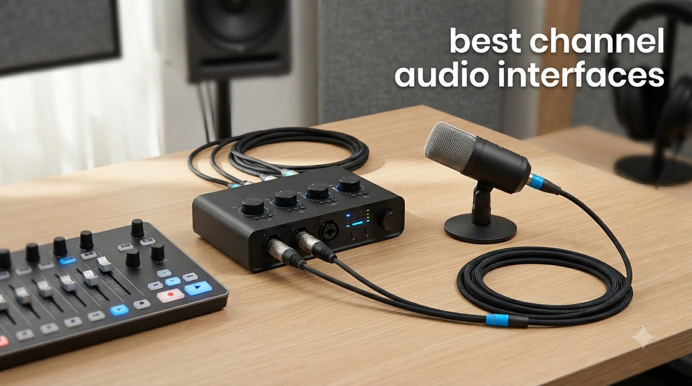 best 4 channel audio interfaces