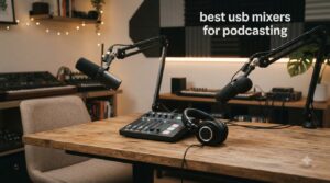best usb mixers for podcasting