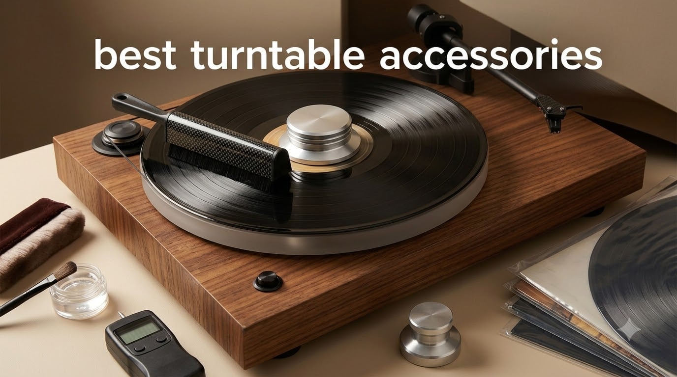 best turntable accessories