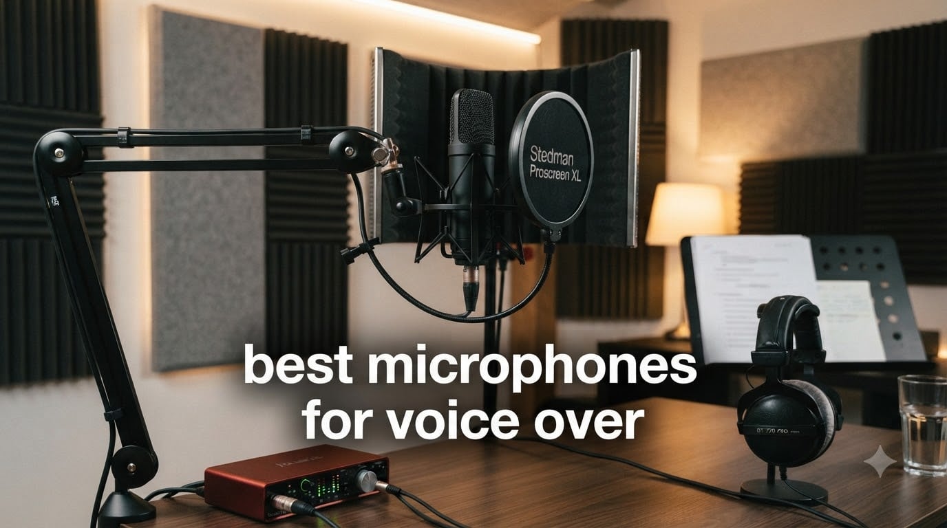 best microphones for voice over