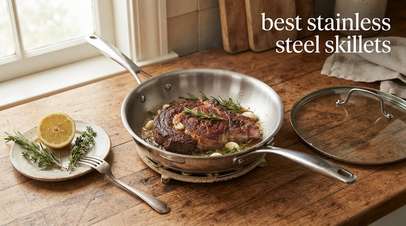best stainless steel skillets