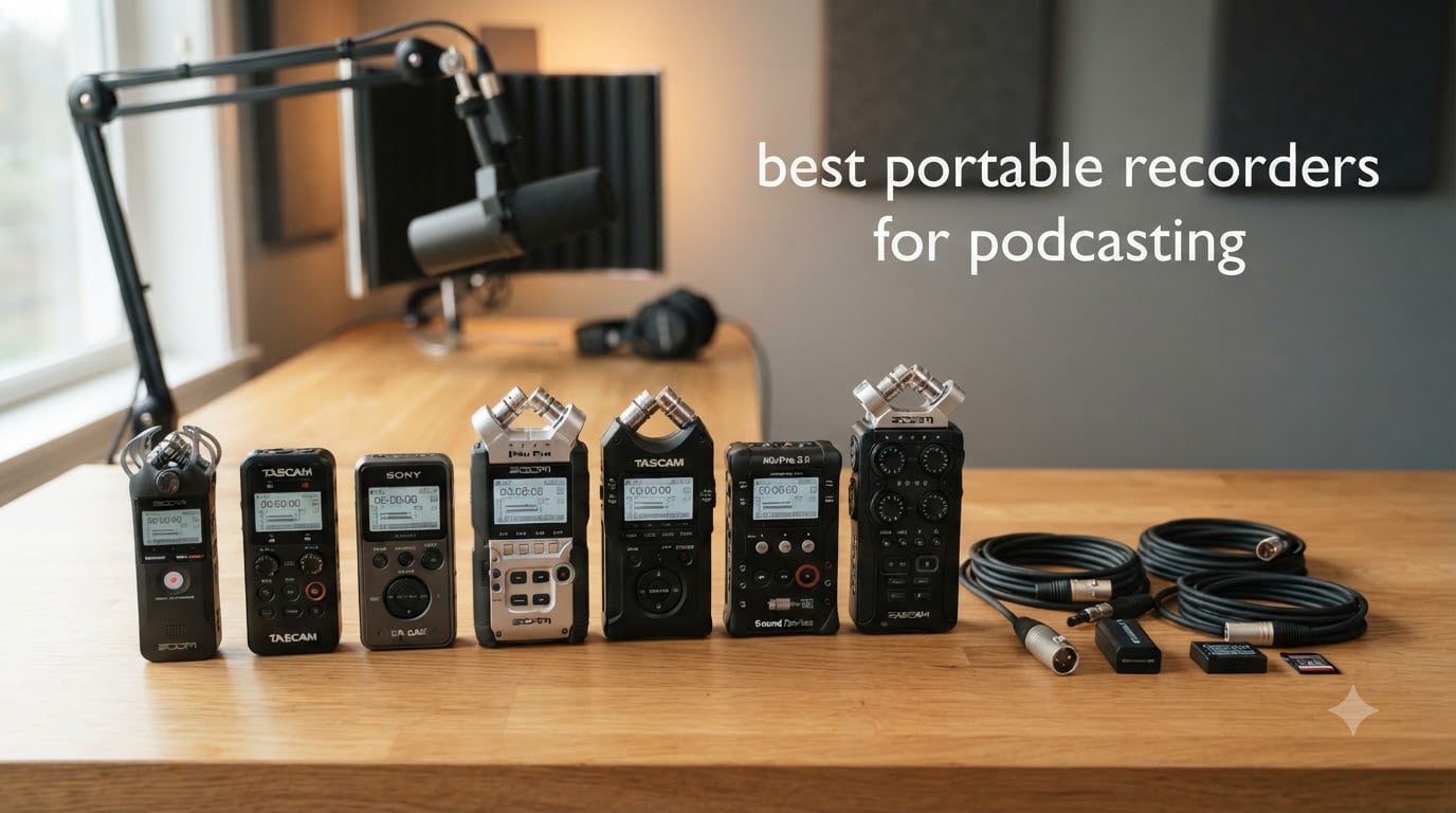 best portable recorders for podcasting