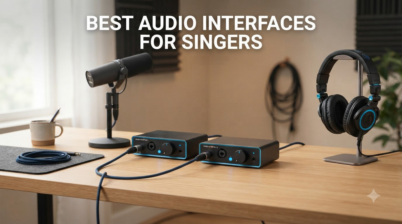 best audio interfaces for singers