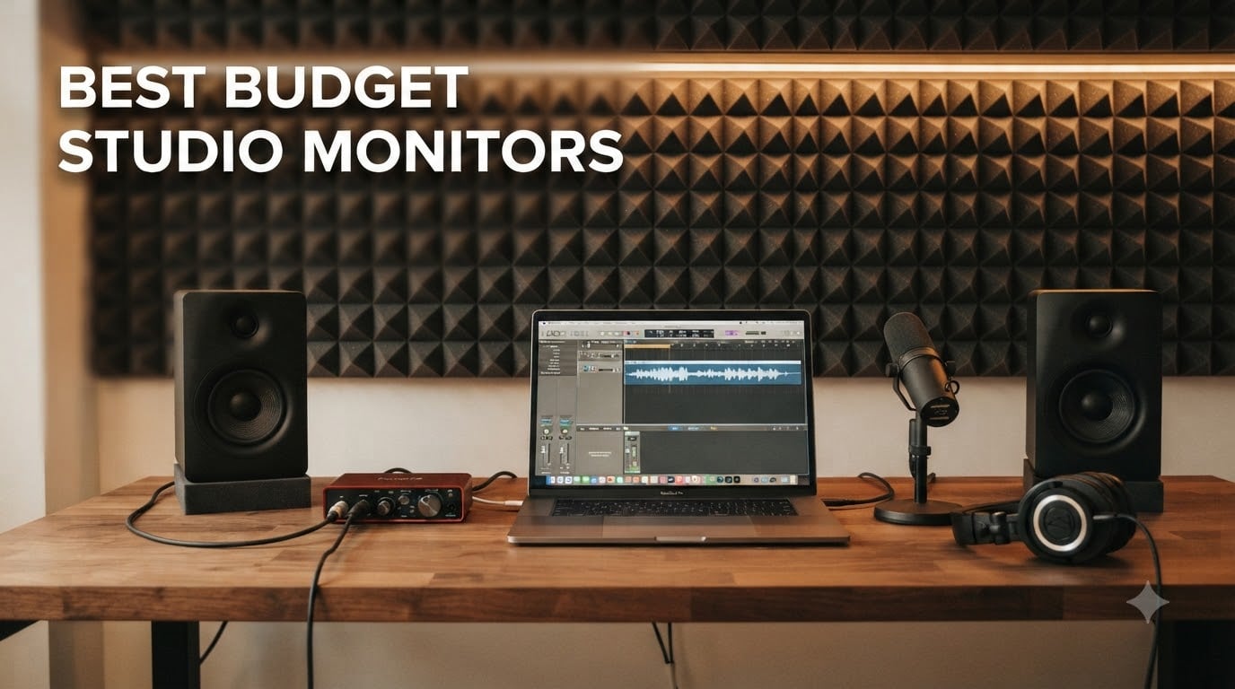 best budget studio monitors