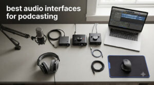 best audio interfaces for podcasting