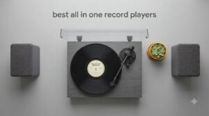 best all in one record players