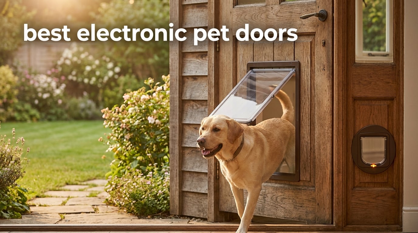 best electronic pet doors