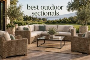 best outdoor sectionals