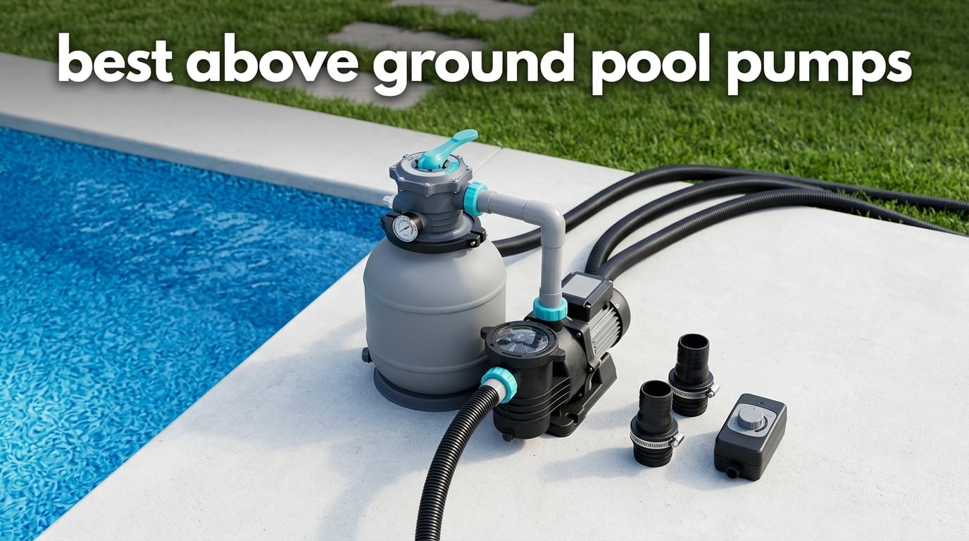 best above ground pool pumps
