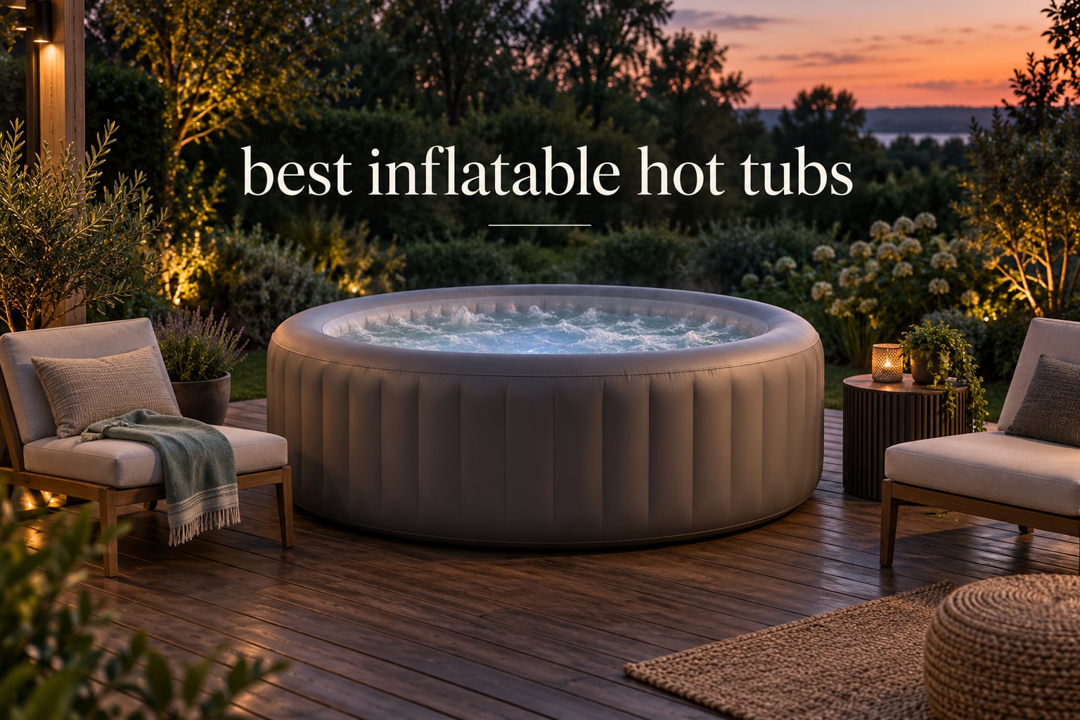 best inflatable hot tubs