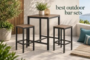 best outdoor bar sets