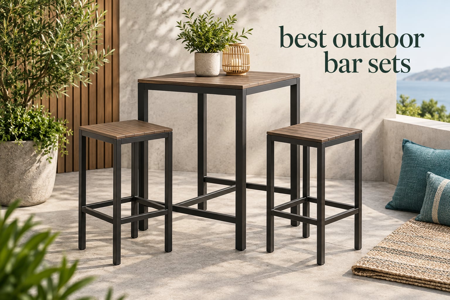 best outdoor bar sets