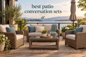 best patio conversation sets