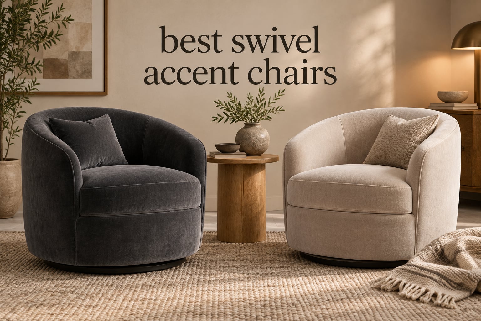 best swivel accent chairs